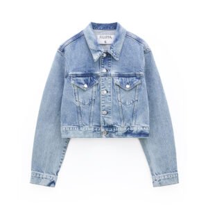 Nuon Mid Blue Slim Fit Denim Jacket