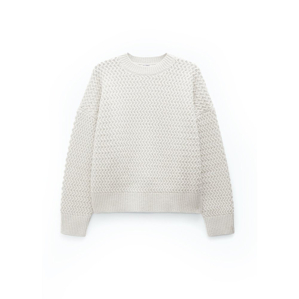 Pohullan Korean Mens Knit Thicken Warm Sweater